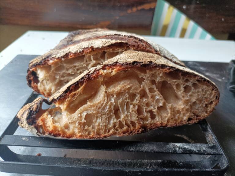 Pain de campagne au levain de seigle